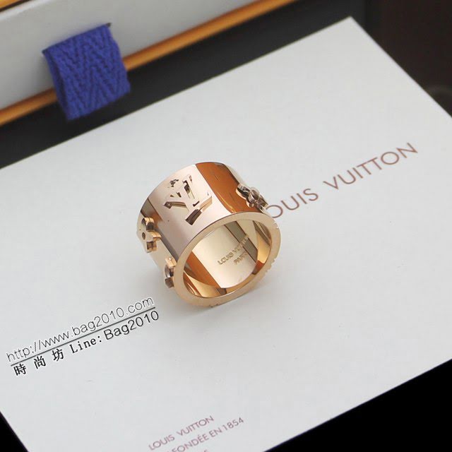 Louis Vuitton新款飾品 路易威登老花字母戒指 LV立體花卉戒指指環  zglv1973